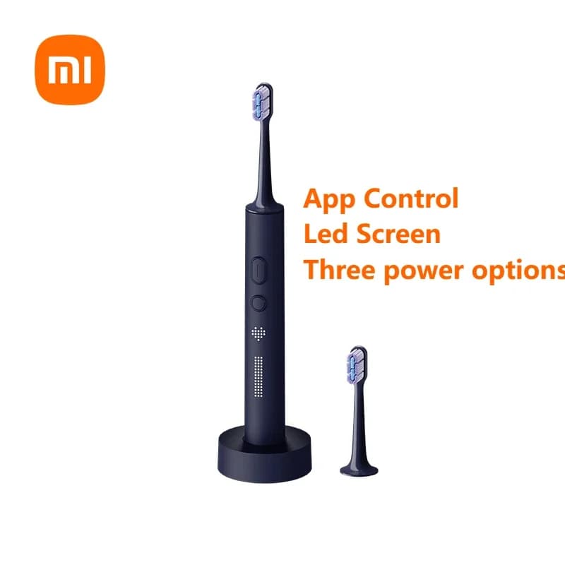 Spazzolino Elettrico Sonico Intelligente Xiaomi Mijia T700 Versione Cinese, Ricarica Wireless, Schermo LED, App Intelligente