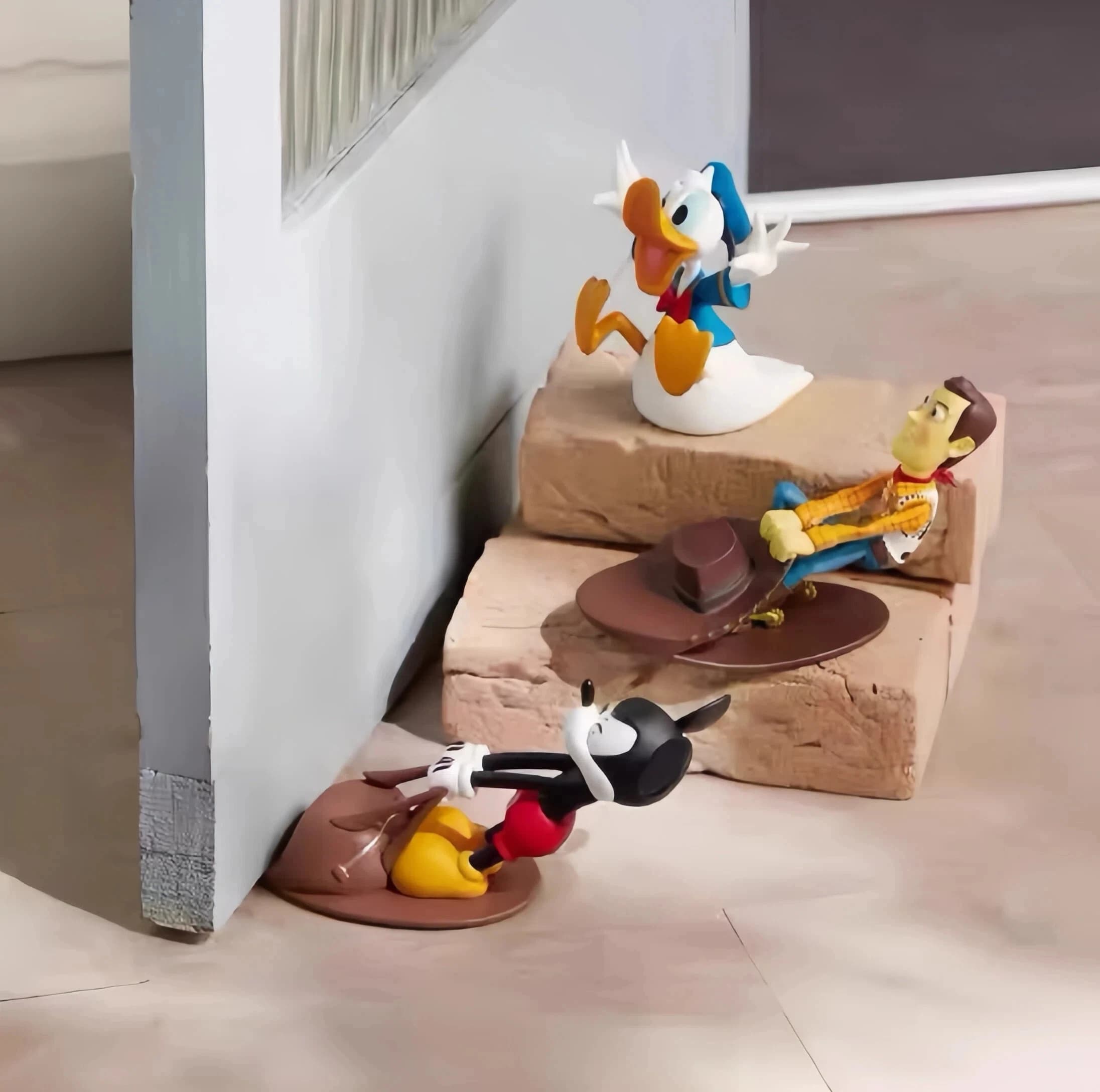 Anime Miqi Tang Laoya Fermaporta Cartoon Woody Creativo Antivento Home Office Anti-Collisione Fermaporta Bloccanti Regala