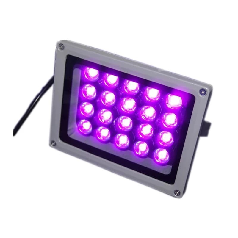 30W 100W 405nm 365nm 395nm LED UV Gel Curing Lamp Ultraviolet Cure Oil Printing Machine Ink Paint Silk Screen 3D Printer Curing