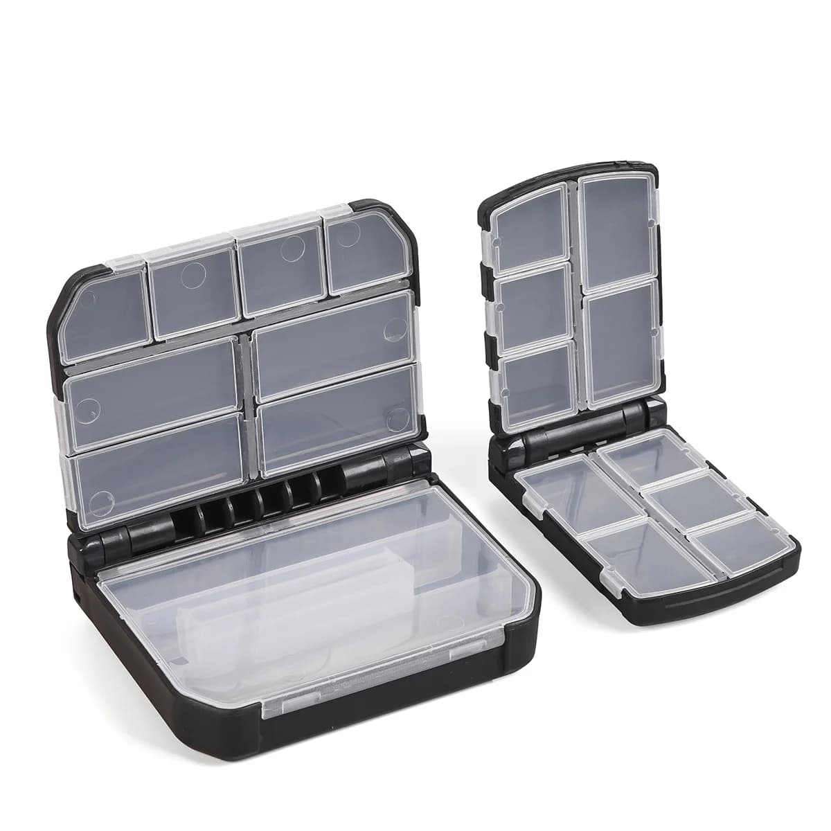 Mini Storage Box for Fishing in Moscow, Double Side Container with 10/12 Parts for Ami and Esche, Fishing Accessories in 2 Measures