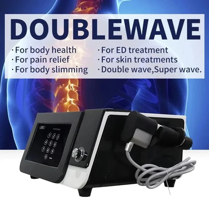 Automatic EMSWTC-007 Extracorporeal Shockwave Therapy Massage Gun for Body Pain Relief Physiotherapy Relax Massager Shock Wave M