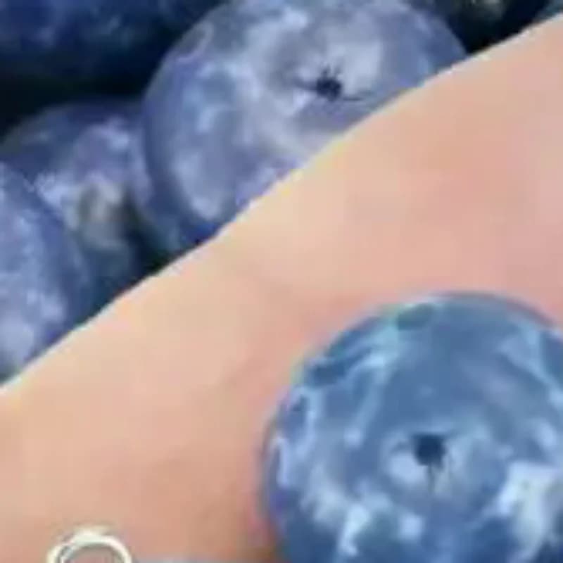 10 Pezzi Ciondoli Carini a Forma di Frutta Simulata, Piccoli Ciondoli 3D a Forma di Mirtillo in Resina, Ornamenti Fai da Te per Orecchini, Collane e Accessori per la Creazione di Gioielli