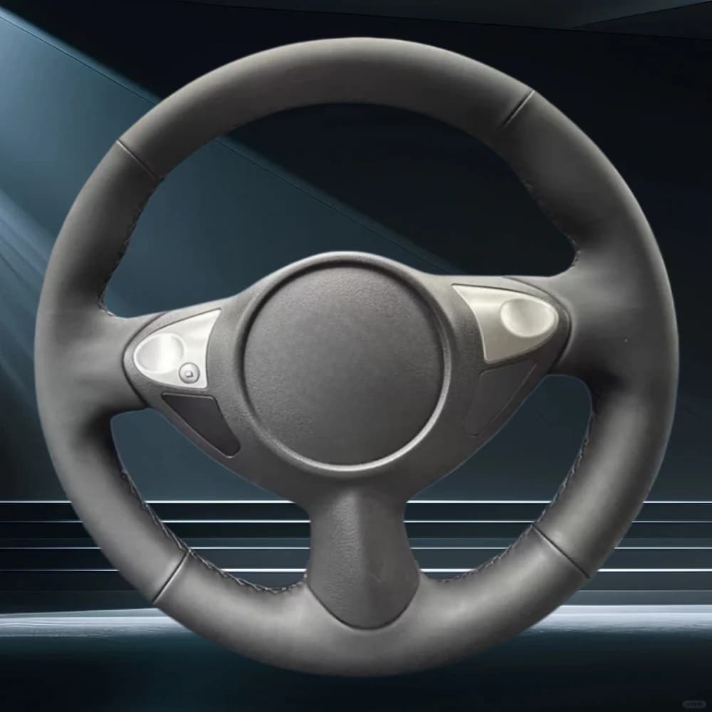 Coprivolante in microfibra resistente all'usura cucito a mano per Nissan Juke Maxima FX FX35 FX37 2009-2014 e Infiniti