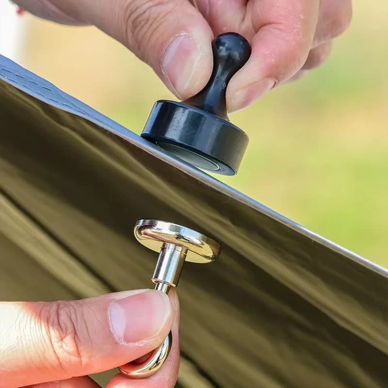 Separable Magnetic Hook | Convenient Storage Tent Fixed Hook | For Practical Camping & Hiking Tool