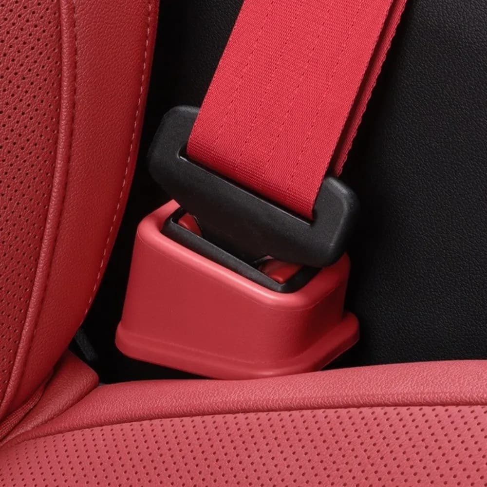 2PCS EVA Seat Belt Buckle Holder Anti-Scratch Anti-Slip Seatbelt Buckle Fastener Full-Wrapped Safety Belts Lock
