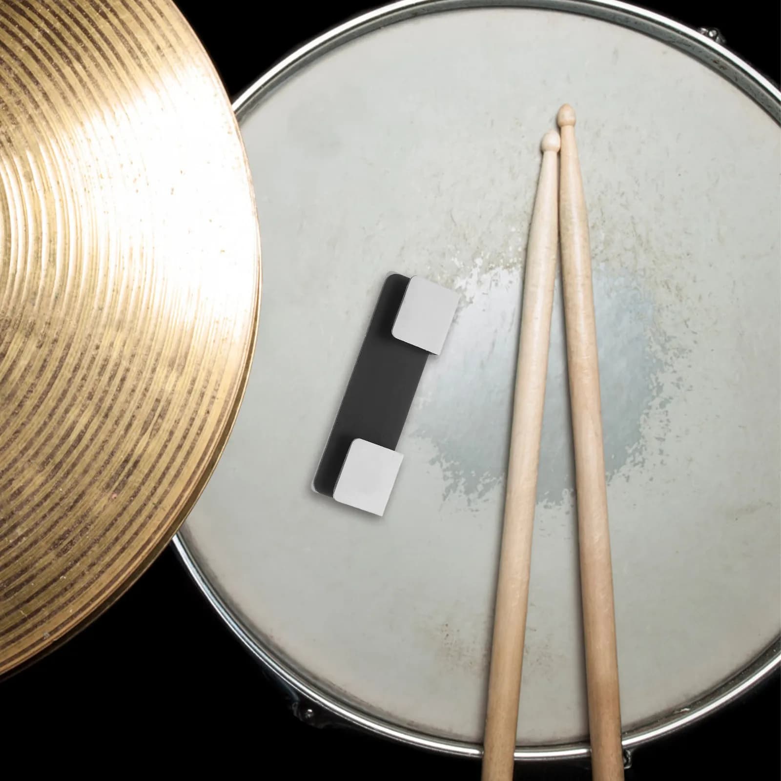 Bass Drum Hoop Guard Mute Pads Muffler Dampener Gel Dampeners Dampening Silencers