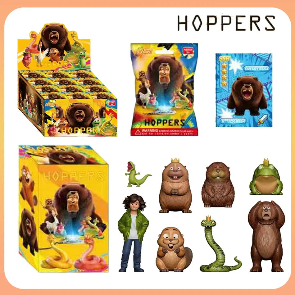 Set di Modellini Decorativi per Auto 2026 Beaver Transformation Plan Blind Box, Giocattolo Educativo, 12 Pezzi Casuali, Idea Regalo di Compleanno
