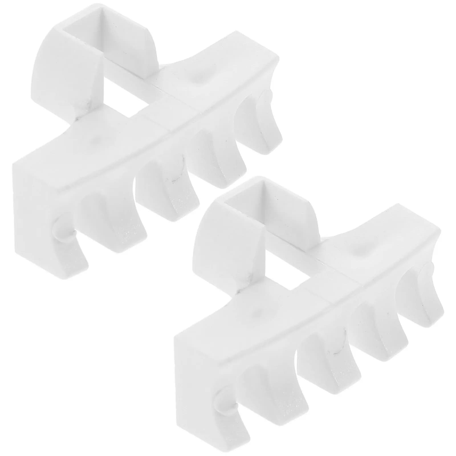 Adattatore per la distribuzione del carico delle corde per racchette da badminton e tennis, 2 pezzi, protezione ad alta tensione, robusto in PVC, per macchina incordatrice