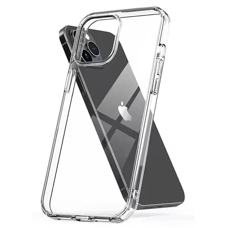 Custodia per telefono trasparente ultra sottile per iPhone 11 12 13 14 15 16 Pro Max Plus 13 Mini X Xr Xs 16E Cover posteriore morbida in silicone trasparente