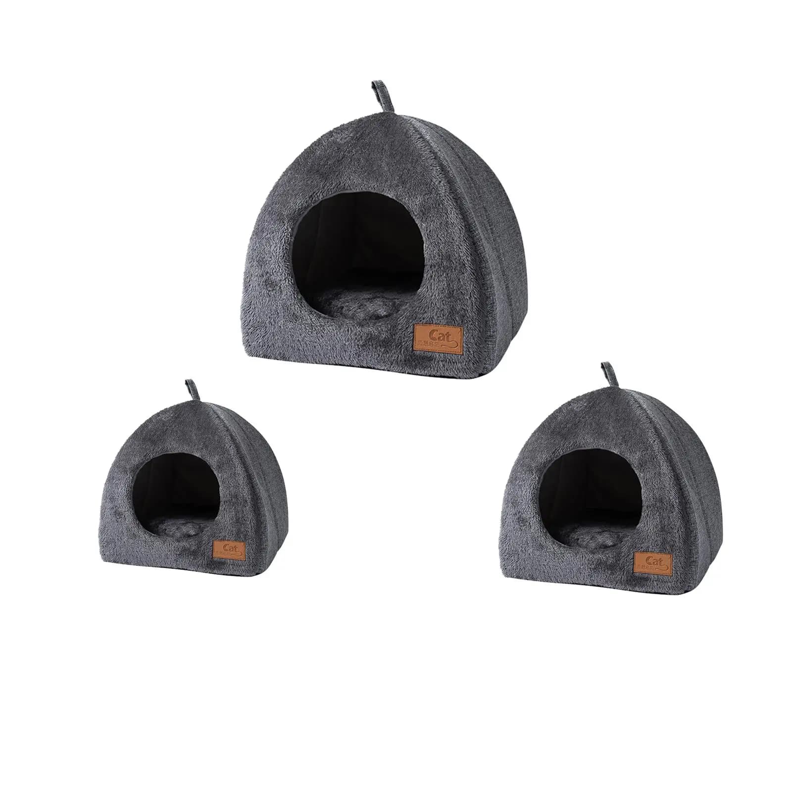 Nido imbottito, cuscino letto per dormire, caldo morbido, forniture per animali domestici, casa per cani spessa tappetino per cuccioli gatti gatti interni cani conigli cuccioli gattini
