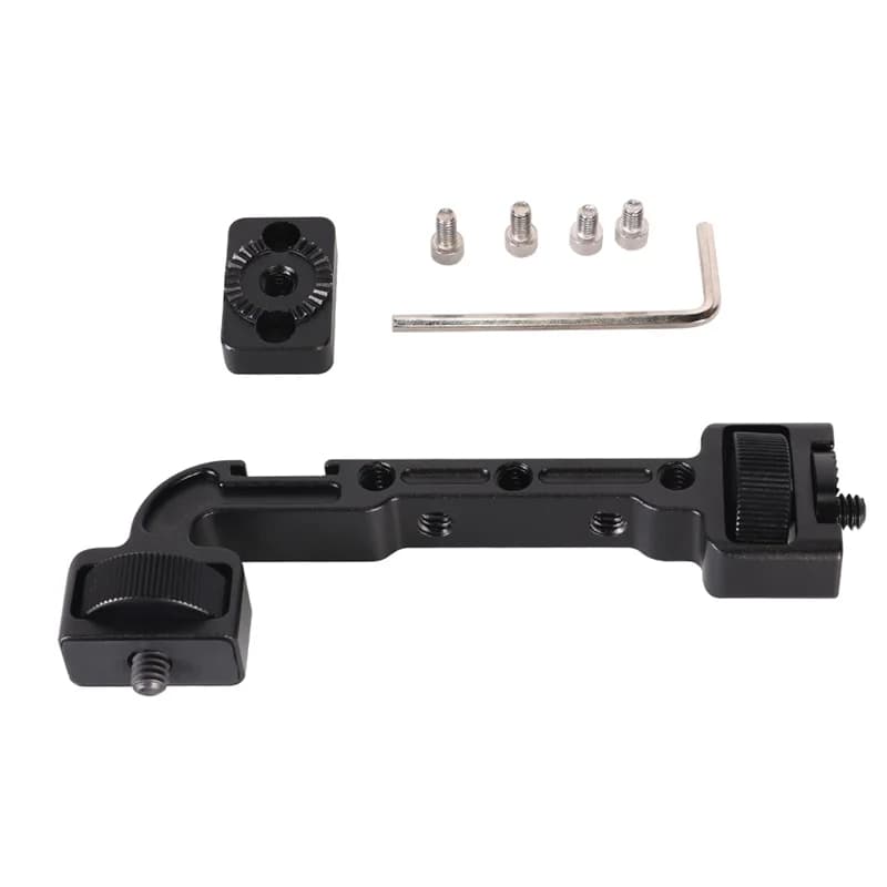 Swivel extension bracket for DJI Ronin S SC RSC2 Stabilizer Gimbal Monitor LED Support Video Light Magic Arm Extend cold shoe