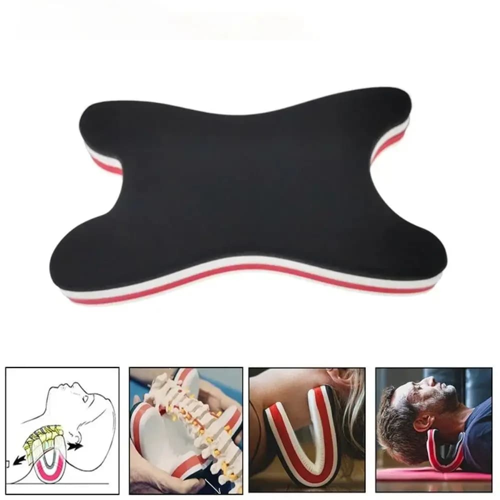 Neck Devices Neck Stretcher Portable Orthopedic Traction Pillow Cervical Massage Pillow Relief Neck Cervical Traction Pillow