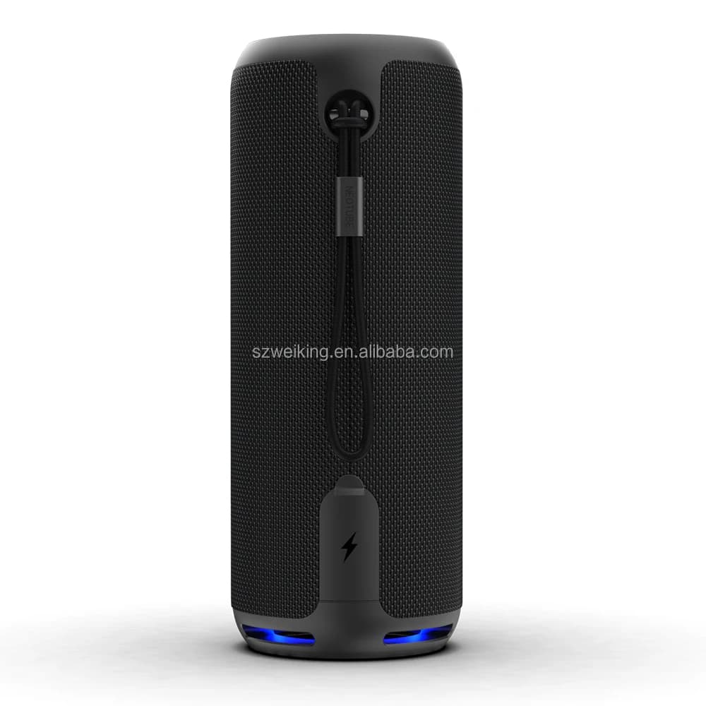 2025 W-King D320 Altoparlanti Sport all'aria aperta IP67 Subwoofer portatile impermeabile Bass Altoparlante Bluetooth senza fili Altoparlante Boombox