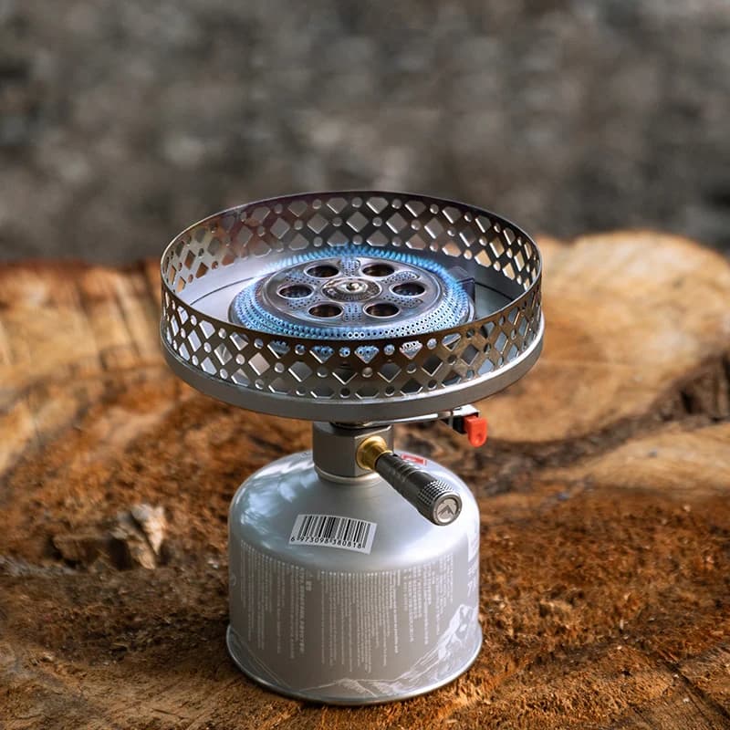 Campingmoon OD-4 Outdoor Portable Backpack Aluminum Alloy Butano Propano Camp Gas Stove Bruciatore Hiking Picnic Kitchen Stove