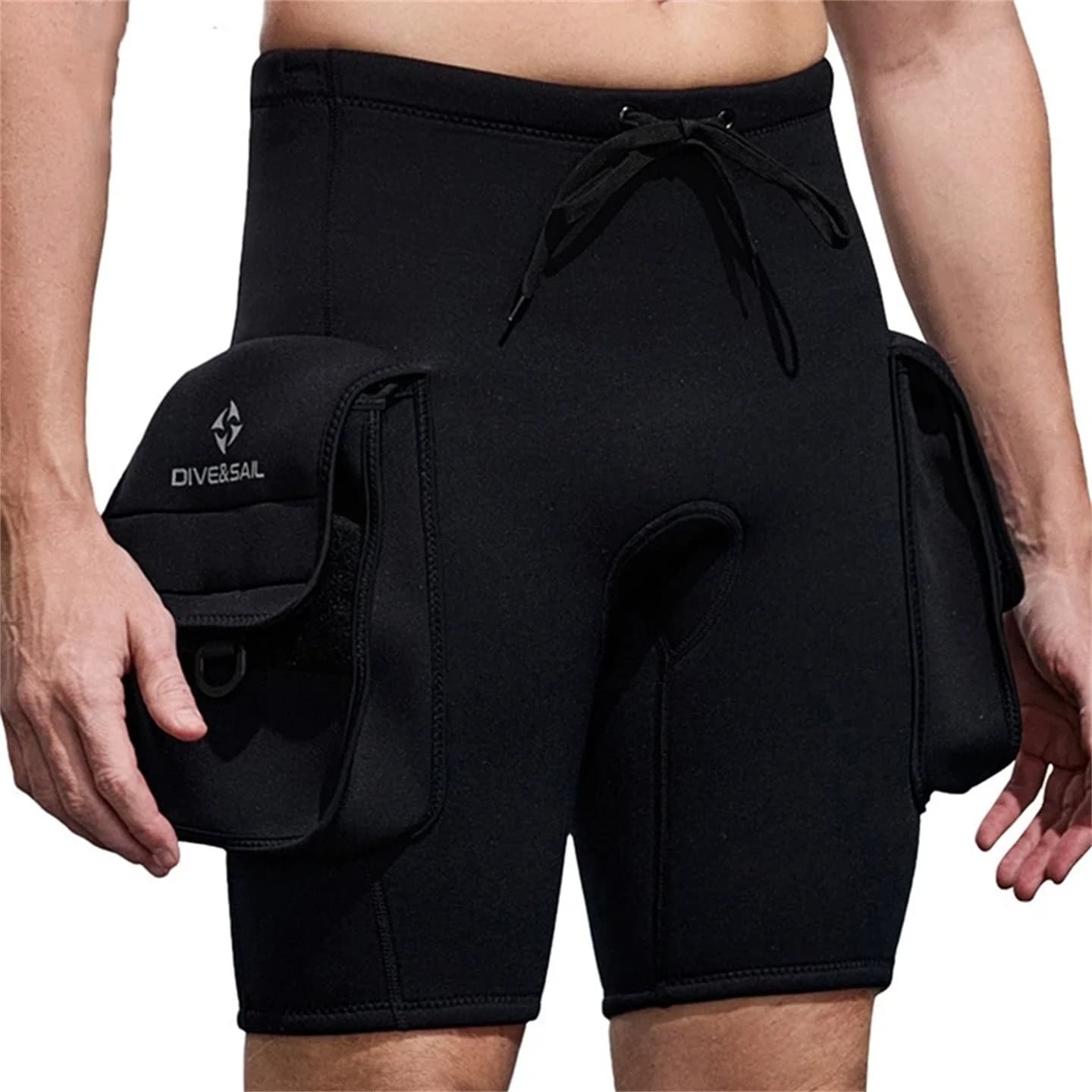 3 mm technical neoprene sub shorts 2 pockets Snorkeling Windsurf Canoeing Surf Swimwear Man Woman Beach Mezzi pants