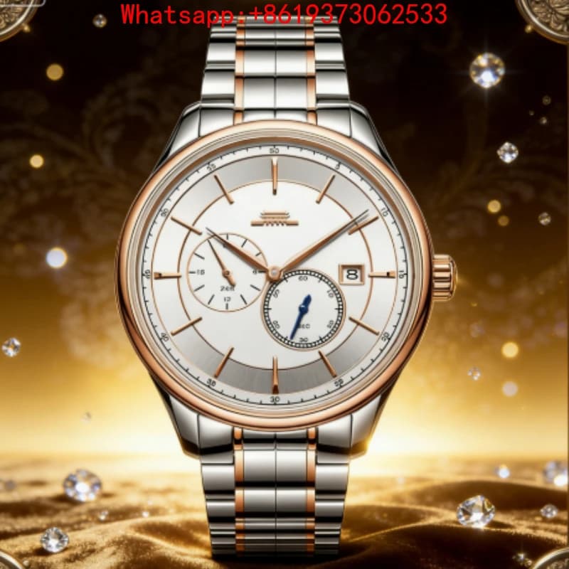 Nuovo Orologio Meccanico Automatico Personalizzato 2026 da Uomo, Classico, Impermeabile, con Calendario, Trasparente, Regalo Aziendale