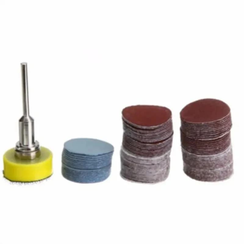 Dischi abrasivi da 1 pollice Set di tamponi per lucidatura abrasiva a grana 100-3000 Kit per carta vetrata per utensili rotanti Accessori Dropshipping