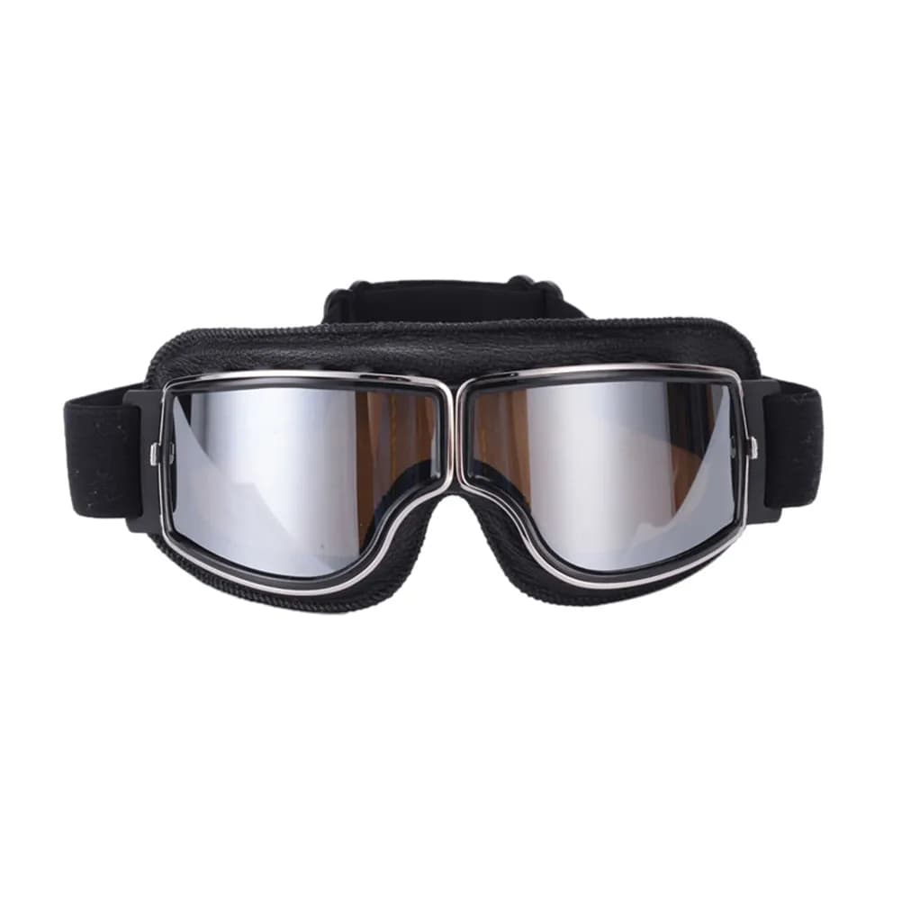 Riding Glasses Winter Ski Snowboard Motorcycle Cycling Goggles Uv400 Anti Fog Pc Lenses Adjustable Elastic Band High Density