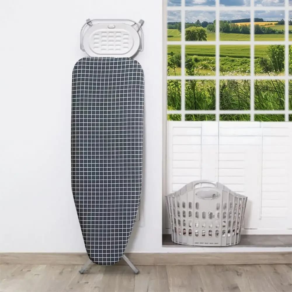 Copertura per asse da stiro Sostituzione del cuscinetto per asse da stiro Resistente al calore Piccola copertura per asse da stiro Durevole ed elegante imbottita stampata
