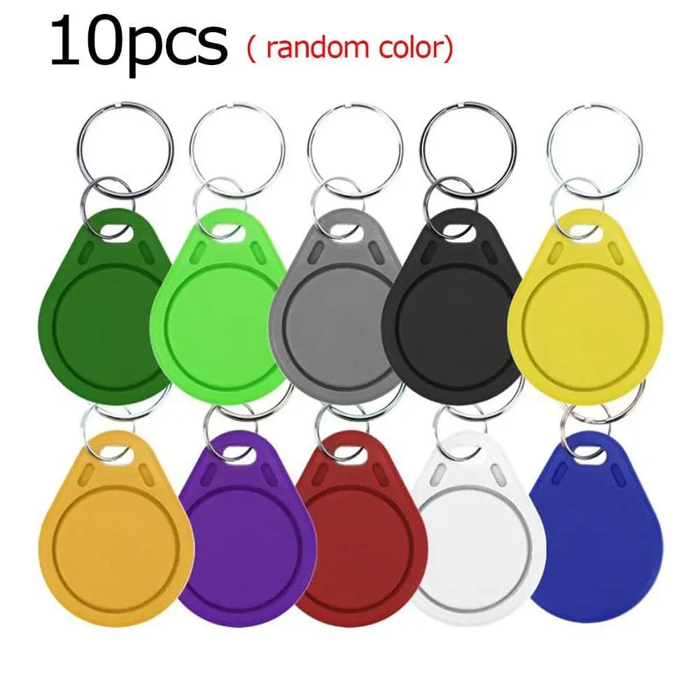 13.56MHz UID modificabile Keyfobs Token Tag NFC riscrivibile RFID scrivibile scheda chiave di controllo accessi utilizzata per copiare/Clone Card (10 pezzi)