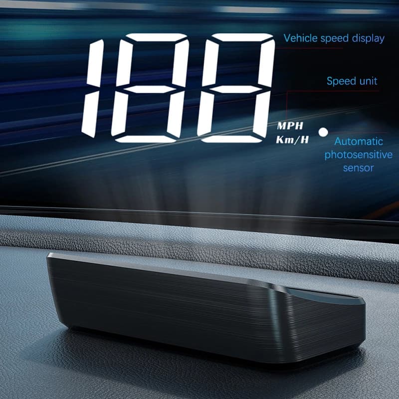 Car Head Up HD Display M2 GPS Speedometer Speed KMH Digital HUD Windshield Projector For All Cars Auto Electronics Accessories
