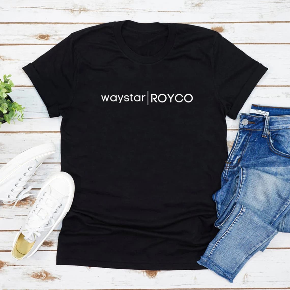Waystar Royco Company Girocollo T Shirt Successione Party Waystar T-shirt Tv Show Shirt Women T-shirts Short sleeves Tees Top