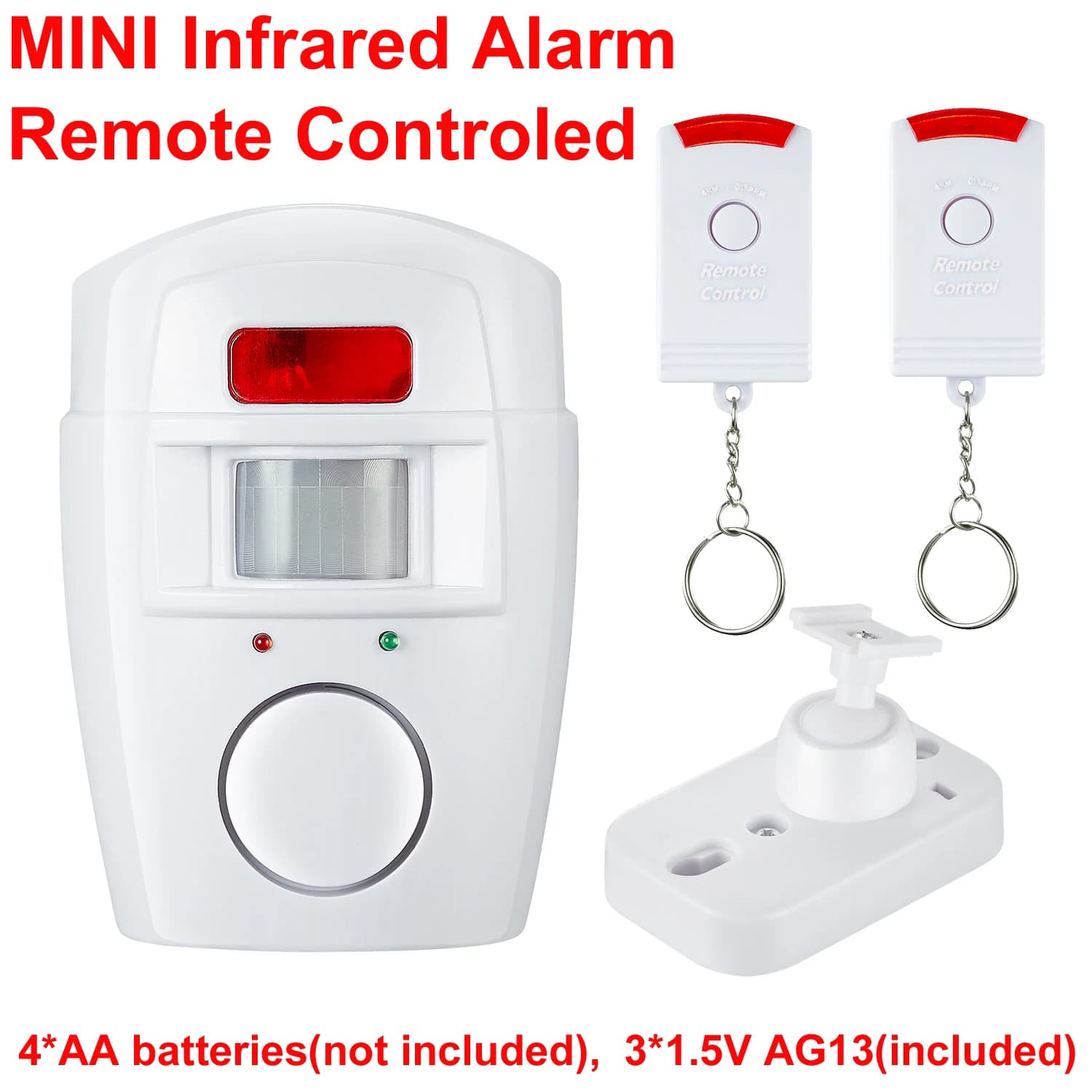 Home Smart Wireless Home Security PIR Alert Sensore a infrarossi Sistema di allarme Rilevatore di movimento antifurto Allarme Sirena 105DB