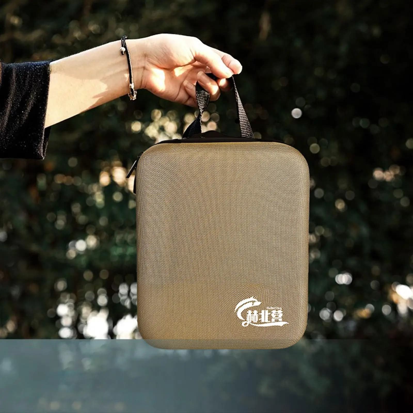 Kit di Barattoli per Spezie da Campeggio con Custodia da Trasporto, Organizzatore Durevole in EVA PET, Set di Utensili da Cucina per Esterni, Set di Condimenti per Picnic