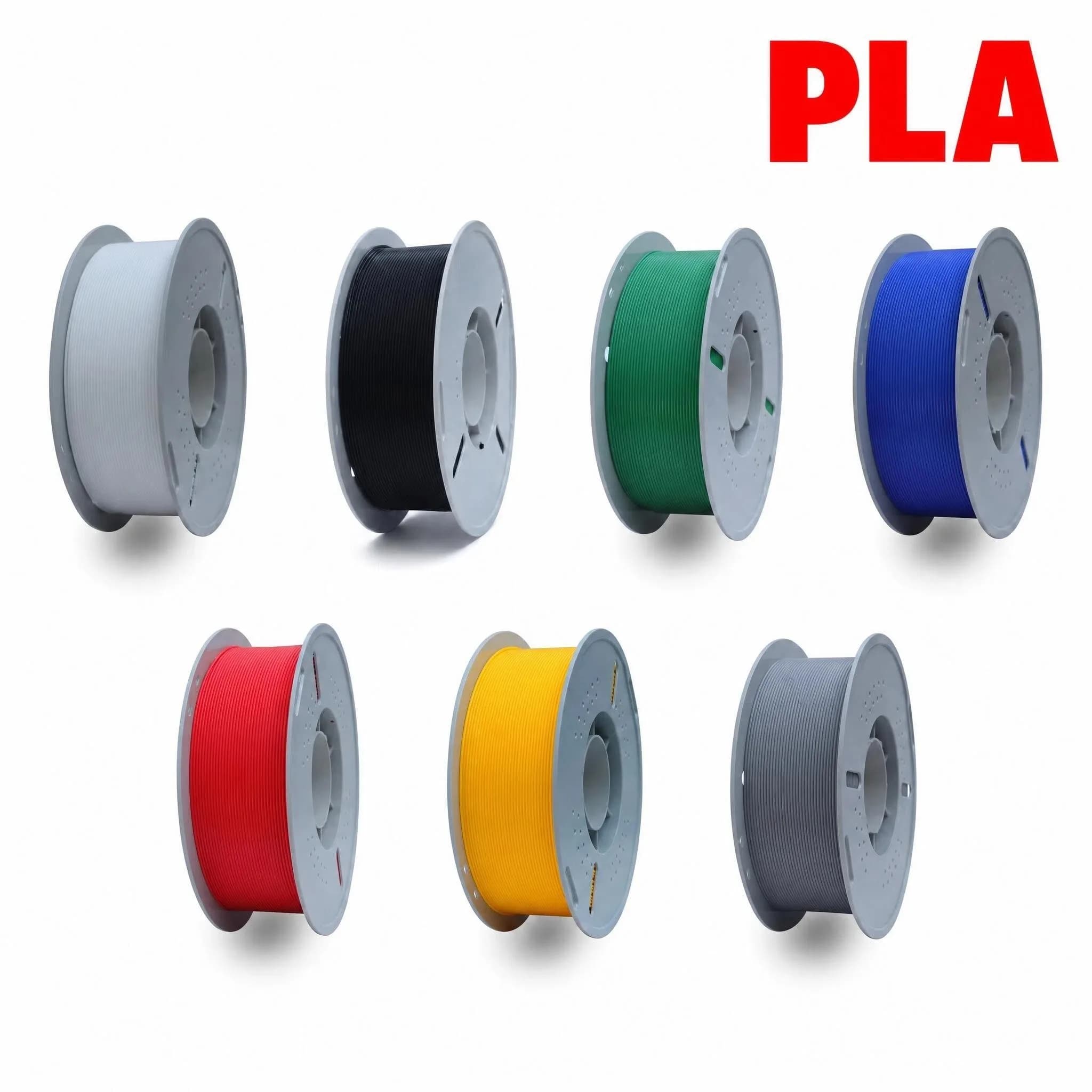 Blurolls Eco PLA+ Filament 1.75mm High Speed AMS Compatible 3D Printer Filament Vacuum Packed High Quality PLA 5 Spools Bundle