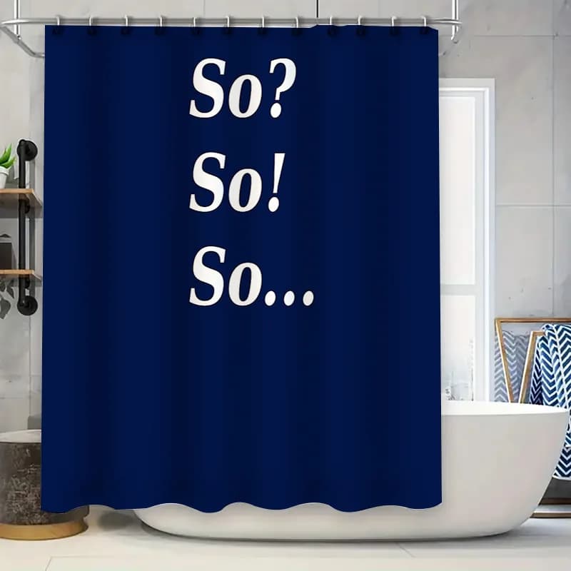 Set di tende da doccia Boho con ganci Decorazioni per il bagno in fattoria Motivo astratto Vibrazioni costiere Tessuto moderno Impermeabile Asciugatura rapida