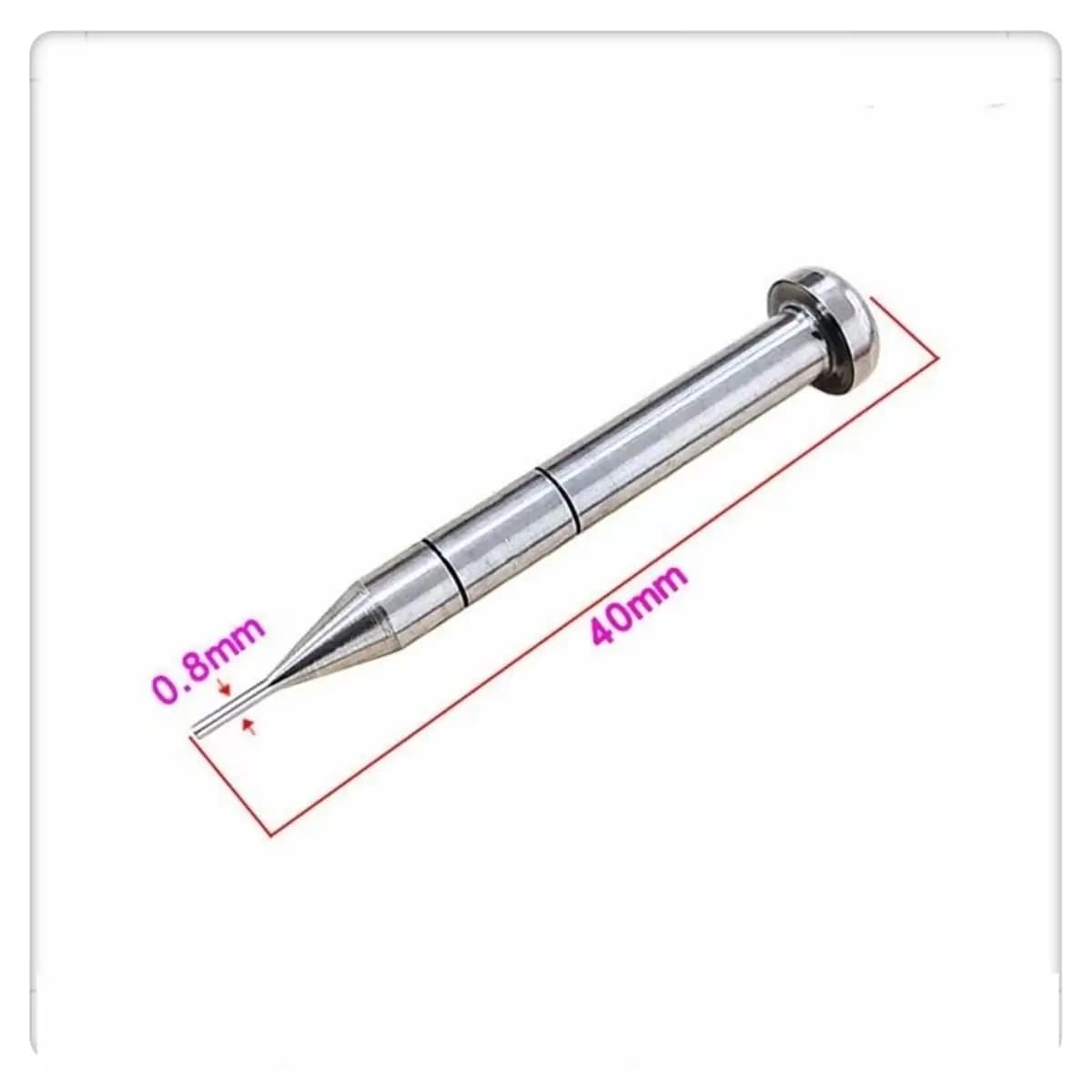 DT57 LATEST MODEL 3pcs Watch Strap Punch Needle Wristband Adjusting Removal Tool 0.8mm Watch Repair Accessory Adjusting Removal