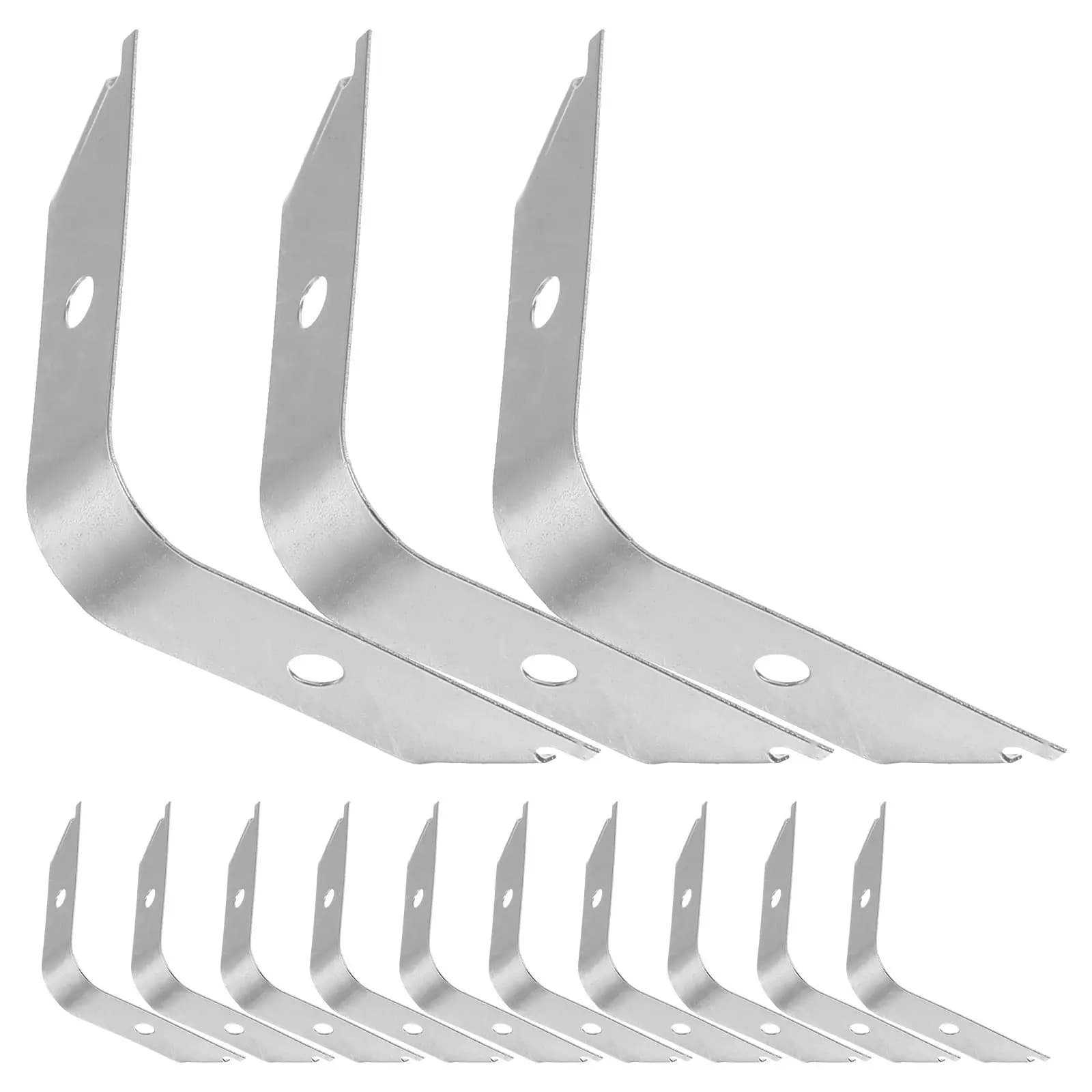 50Pcs High-Quality Aluminum Alloy Picture Frame Backing Spring Clips Wear-Resistant Frame Clips for DIY Framing Photo Display