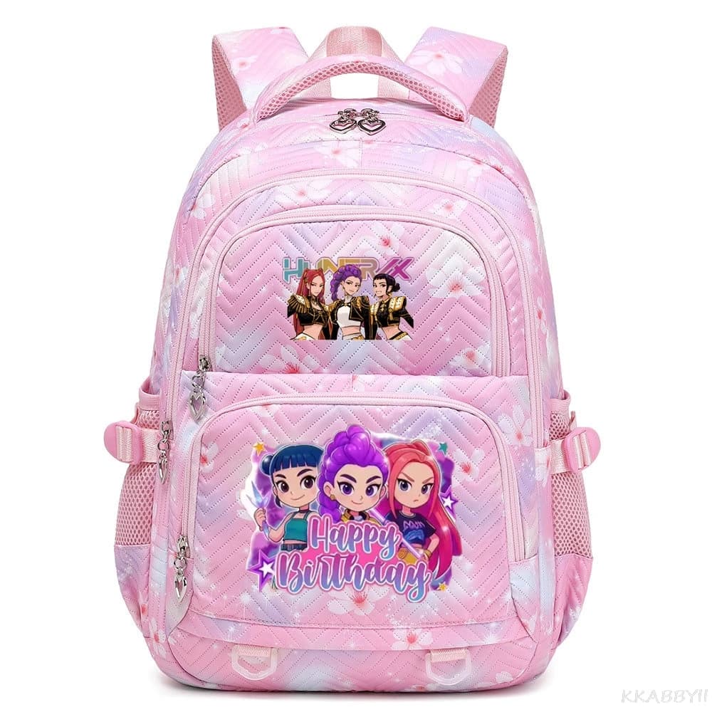KPop Demon Hunters Women's Backpacks Waterproof Teens Capacity Simple School Bags Travel Backbag Boys Girls Students Mochilas