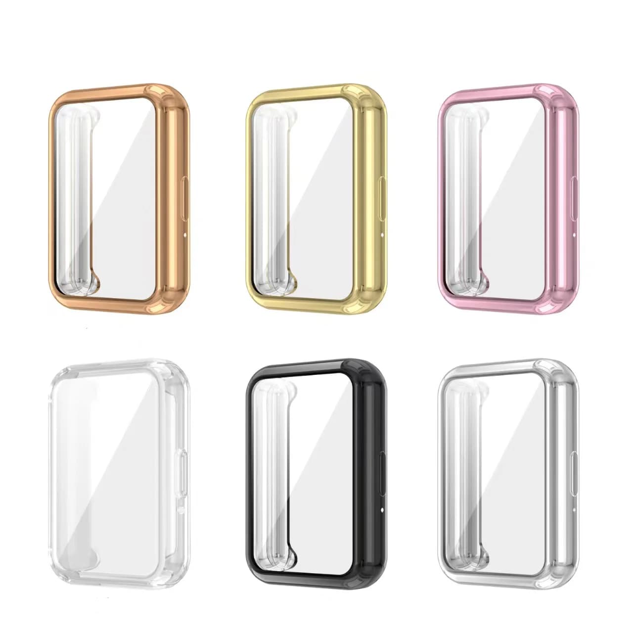 Per HUAWEI Band 11 Custodia Protettiva Accessori Cornice Paraurti Rigida in TPU a Copertura Totale Cover in Vetro Temperato per Huawei Smart Band 11