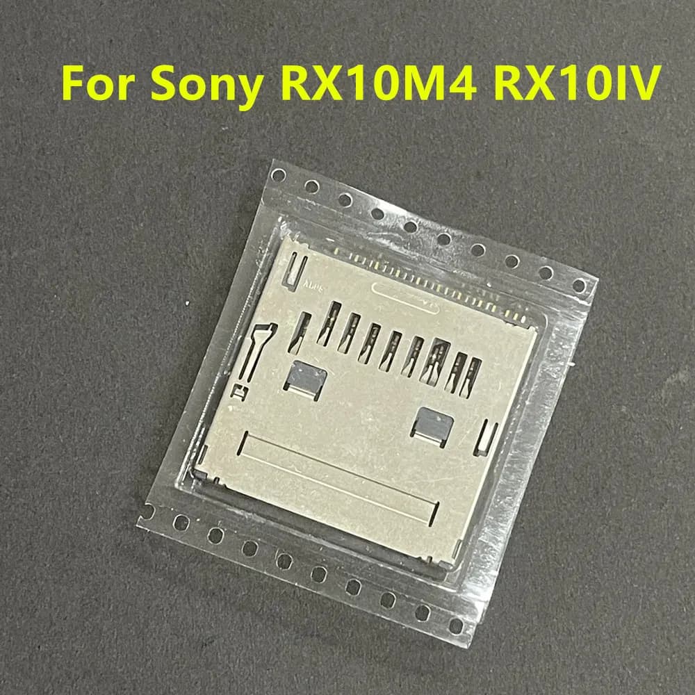 NUOVO Per Sony RX10M4 RX10IV Lettore di Schede di Memoria SD Connettore Slot Holder RX10 Mark 4 IV M4 Mark4 MarkIV Riparazione Della Macchina Fotografica Pezzo di Ricambio