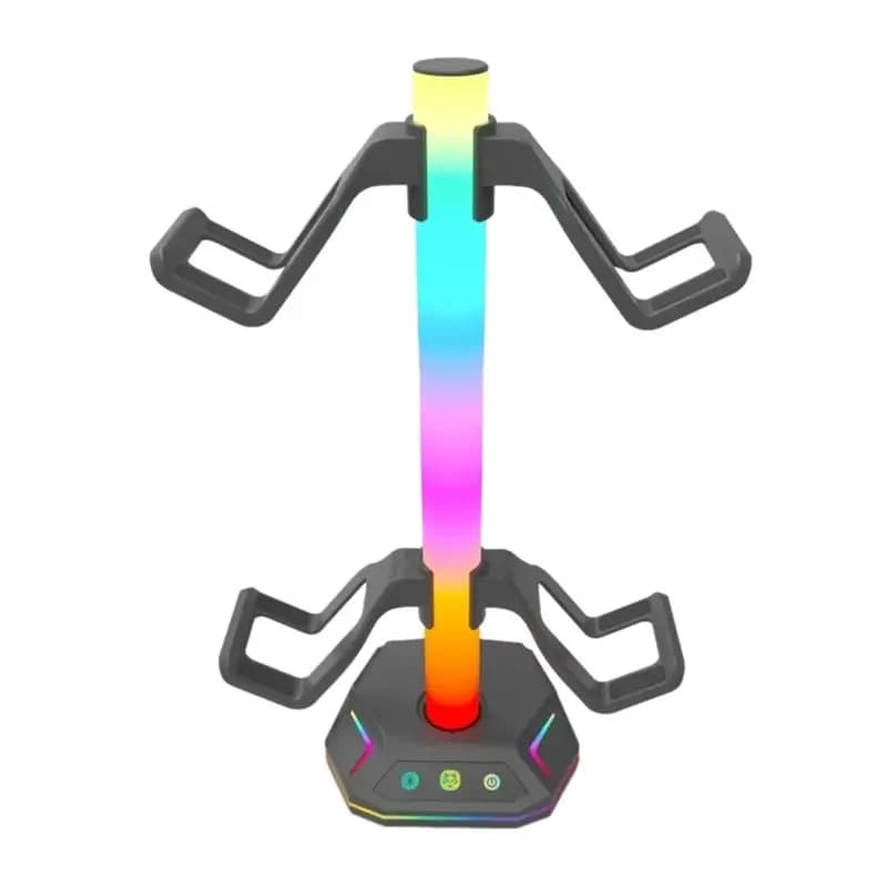 Supporto per cuffie RGB BNVN-Gaming per controller Playstation5, supporto per auricolari da scrivania per giocatori PS4 PS5.