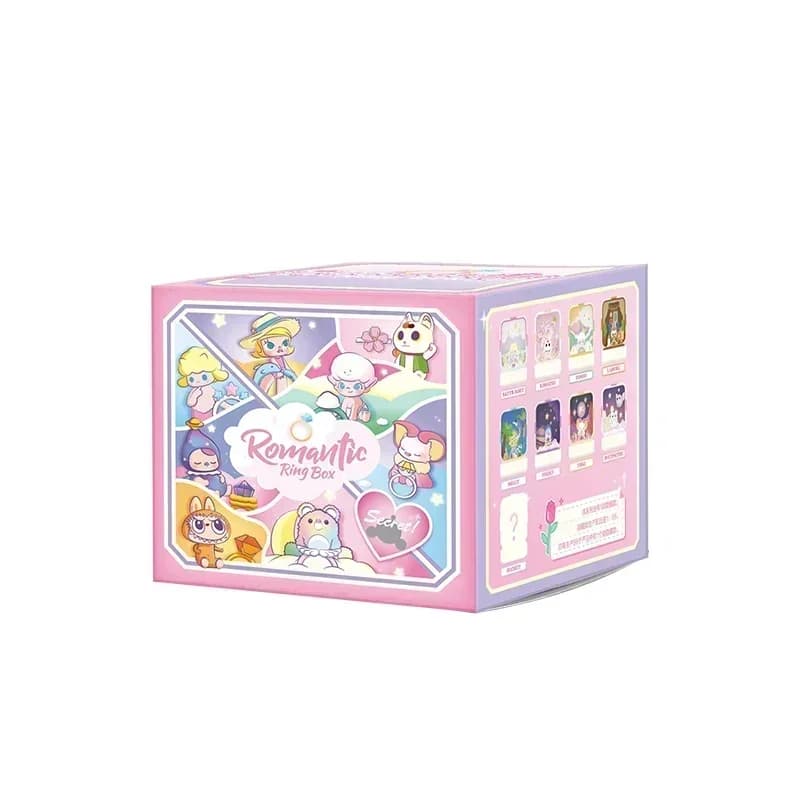 POP MART Serie Romantic Ring, Action Figure Anime Kawaii, Blind Box Sorpresa, Giocattolo da Collezione, Regalo per Ragazze