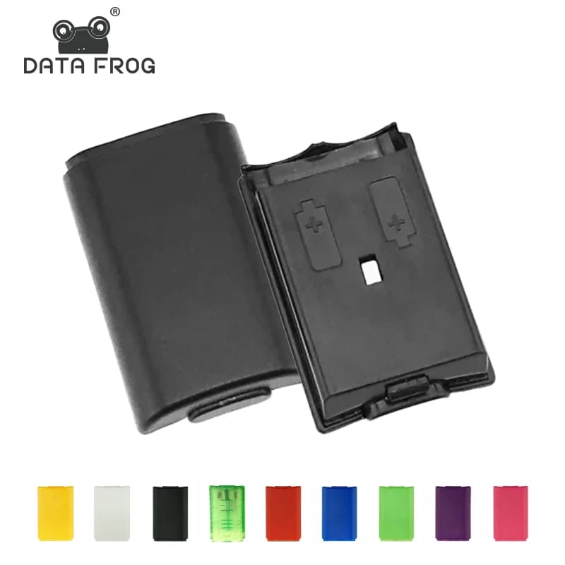Data Frog Battery Back Cover Battery Replacement Gauge for Xbox 360 Wireless Controllers for Xbox 360 Wireless Accessories