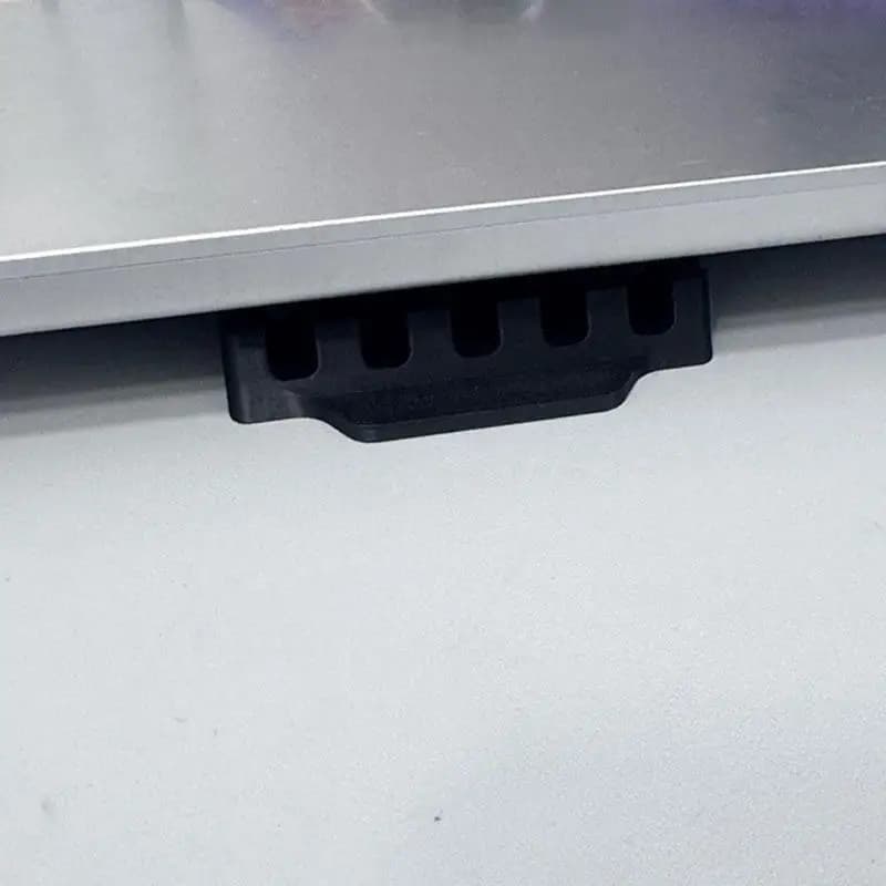 Staffe raffreddamento portatili in plastica per laptop per notebook da 13 a 17 pollici per viaggi e uso in ufficio HX5E