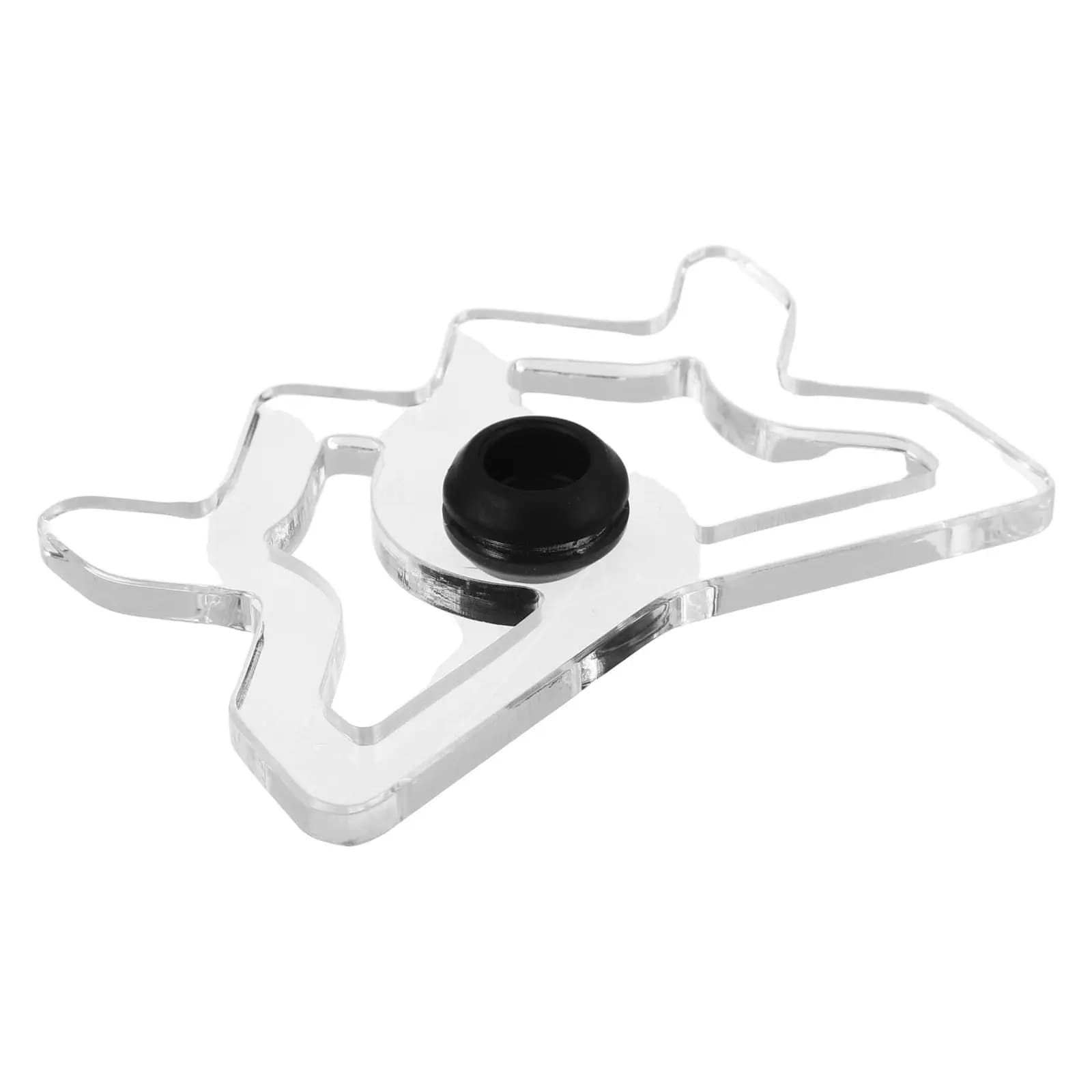 Billiards Table Stand Pool Cue Acrylic Bridge Head Accessory Holder Rack Rest Stick