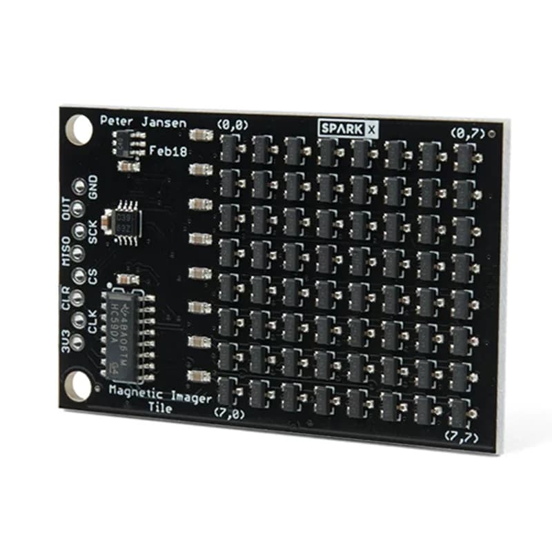 Magnetic Imaging Tile‑8×8 Magnetic Sensor Array Module SPX‑14652