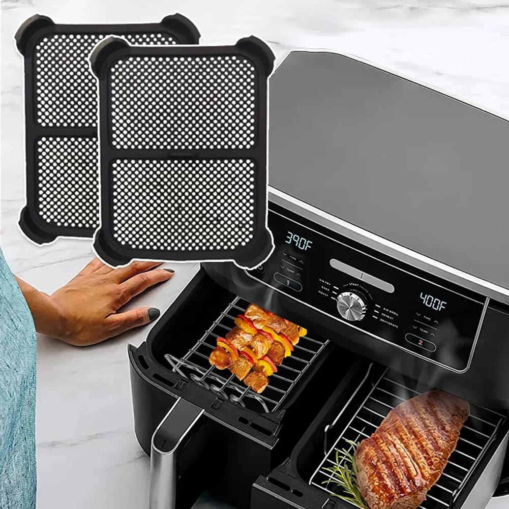NJAF5400 air fryer protection, easy to use, dishwasher safe, easy to clean
