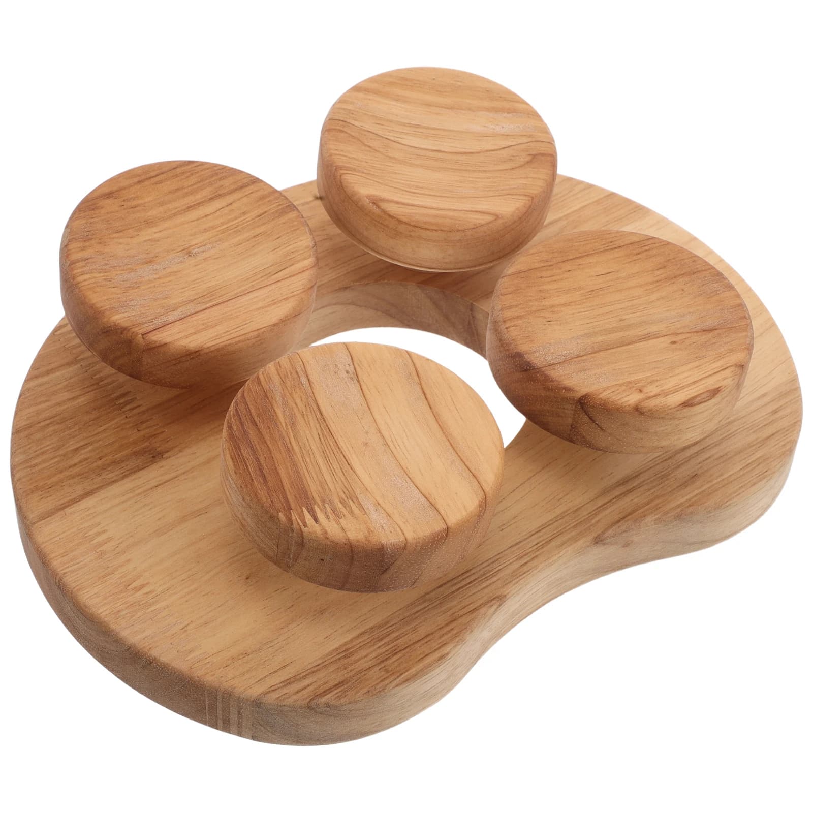 Cuscino Schienale in Legno Massello per Sauna, Supporto Lombare per Relax in Sauna Domestica o Commerciale, Finitura Liscia, Accessorio per Bagno Turco