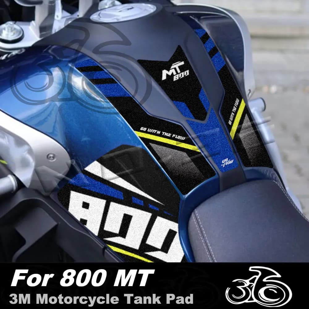 For CFMOTO 800MT 800 MT 2022-2024 2023 3M Moto Late Relief of the Tank Armed Wall decal Gas Ginocchio Grip Protector Anti Slip Decal Accessories