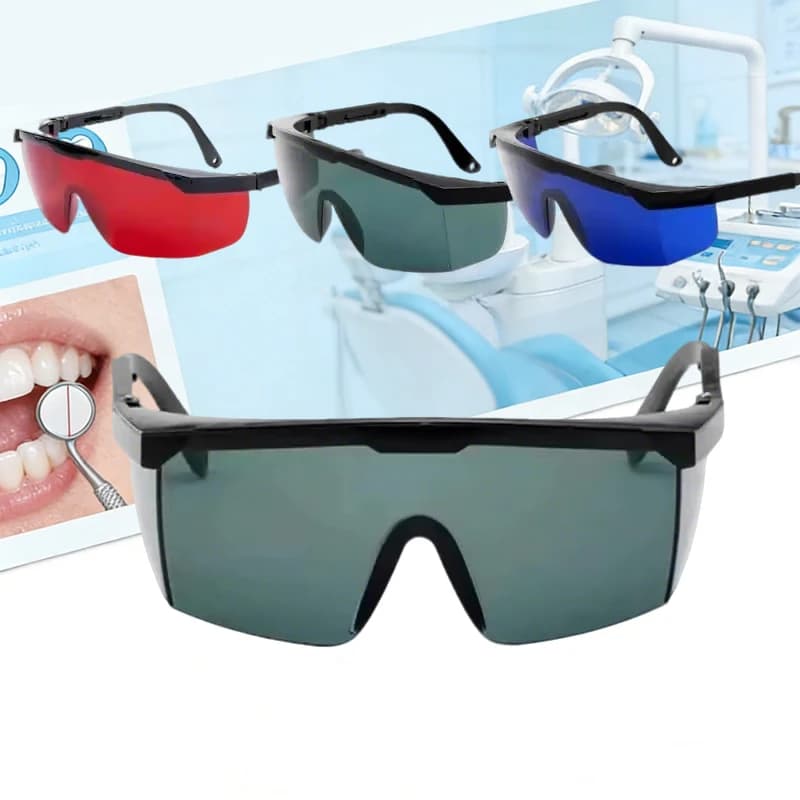 Dentali Laser Protection Glasses (3 Pieces) for Tooth Whitening - Laser Safety Glasses for Dentists, Light Protection