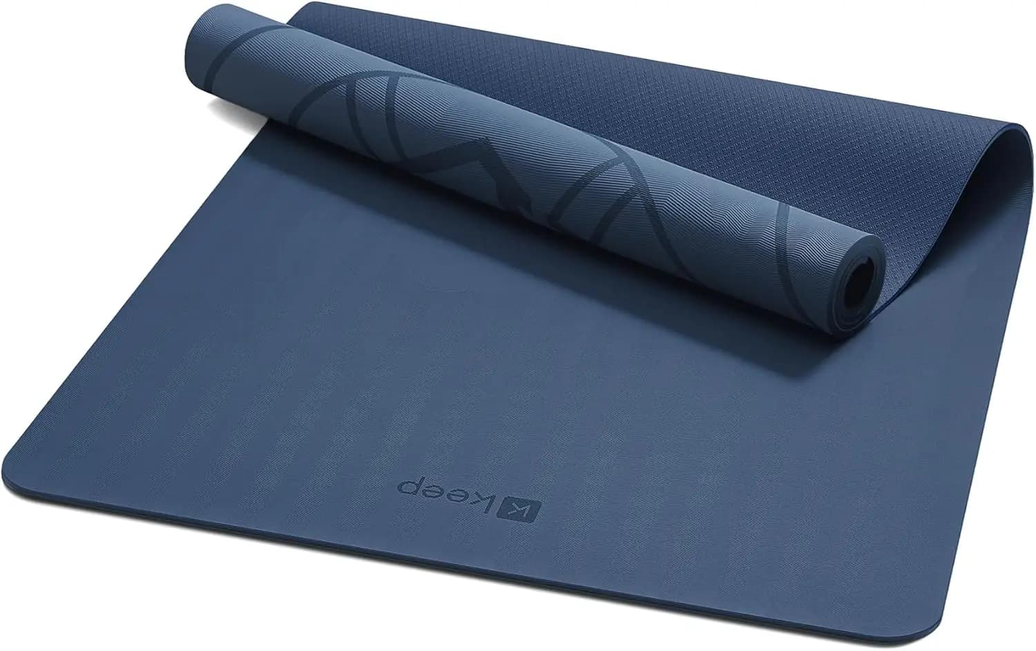 Tappetino Yoga Extra Largo e Lungo 79x39x7mm Antiscivolo in TPE per Utenti Alti