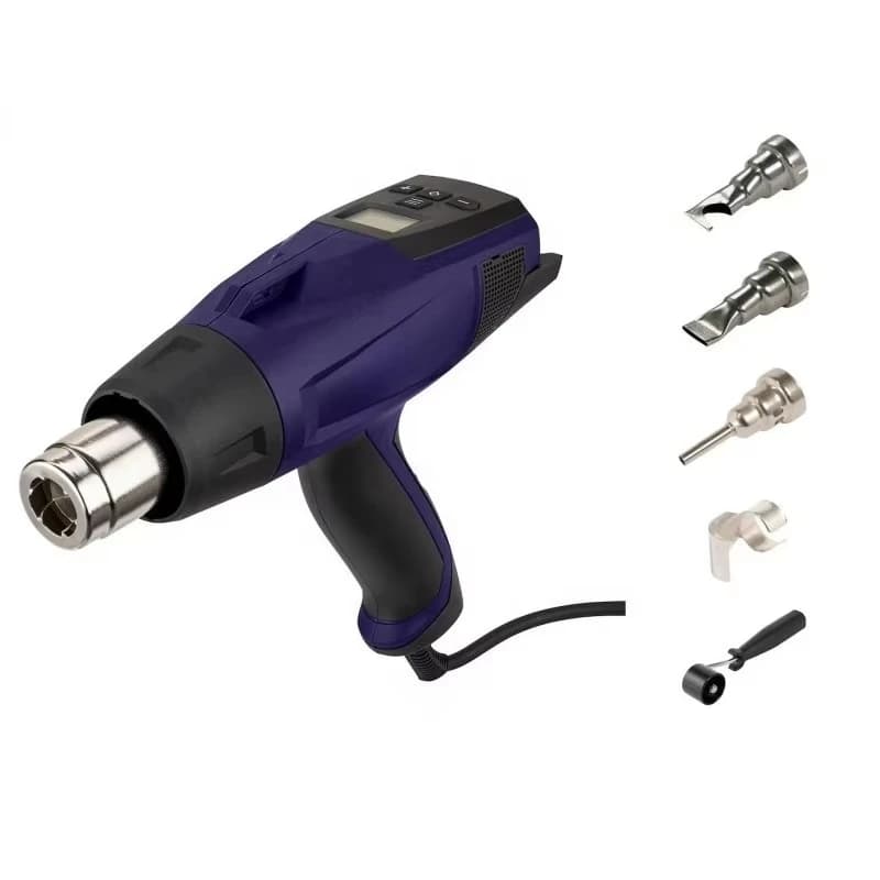 Intelligent 2300W Anti-scalding Car Interior Film Digital Display Plastic Welders Hot Heat Gun
