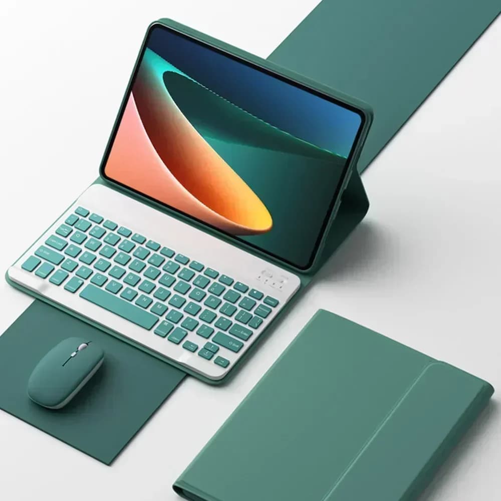 Custodia per tablet con tastiera per Lenovo Tab P11 Pro 2nd Gen TB-132FU/138FU Xiaoxin Pad Pro 11.2 pollici 2022 Cover per tastiera Funda