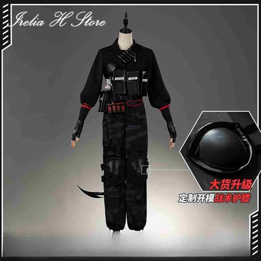 Irelia H Store Arknights Wisadel Cosplay Costume Game Wisadel Young Uniform Suit Halloween Costumes