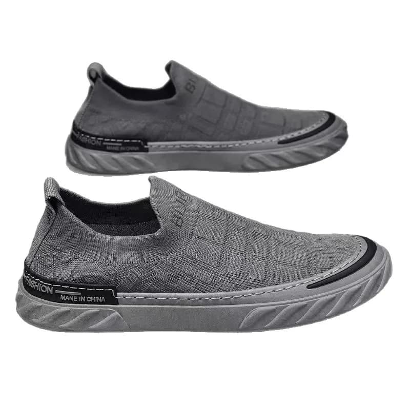 Men's Casual Breathable Mesh Walking Shoes Outdoor Anti-slip Wear-resistant Soft Light and Fashionable Sports Work Cloth Shoes